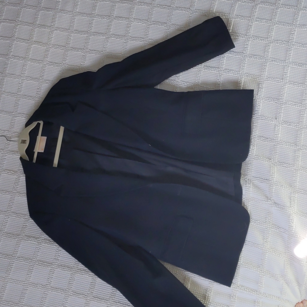 Oversized Pendleton Black Blazer 100% Virgin Wool Size 14